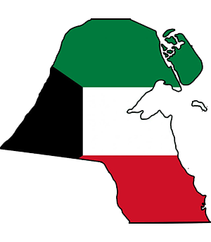 kuwait flag one
